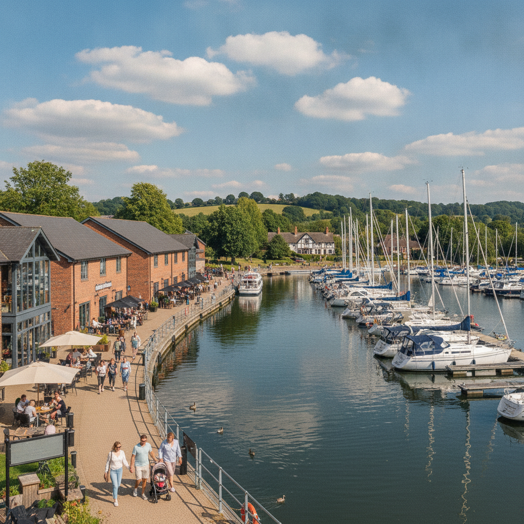A Day Out at Barton Marina from Burton upon Trent