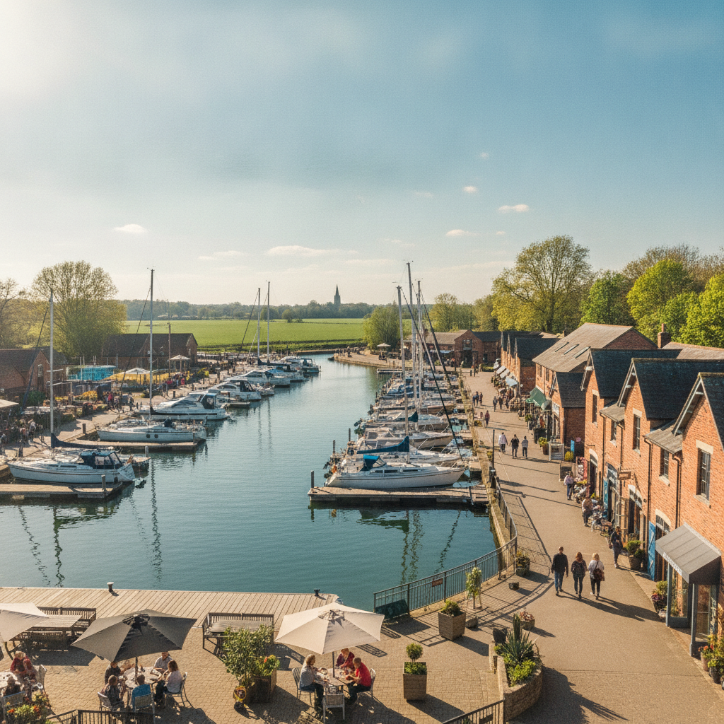 A Perfect Day Out at Barton Marina from Burton upon Trent