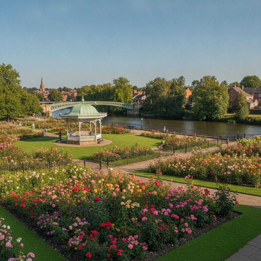 A Visitor Guide to Stapenhill Gardens Burton upon Trent