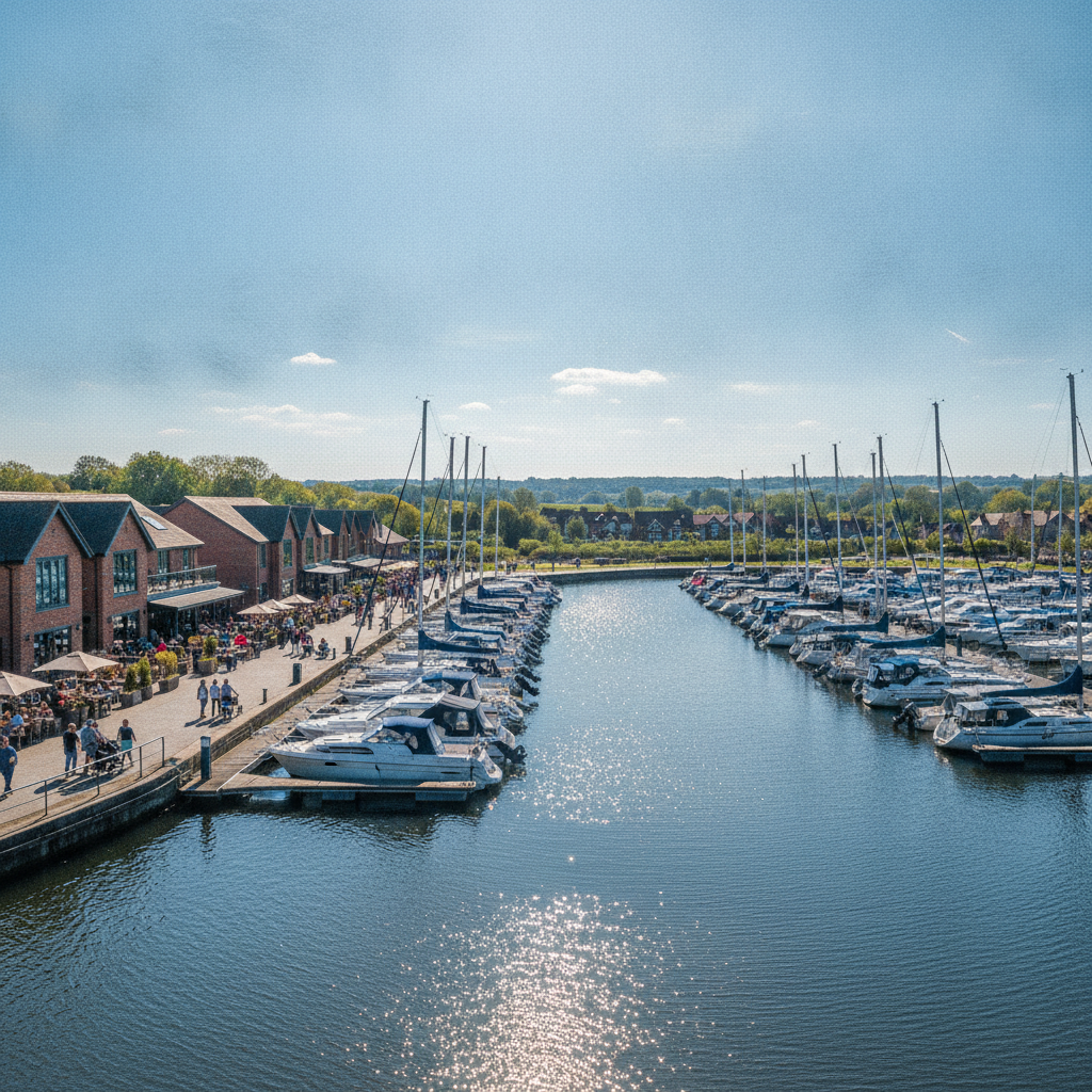 Barton Marina Day Out from Burton upon Trent Guide
