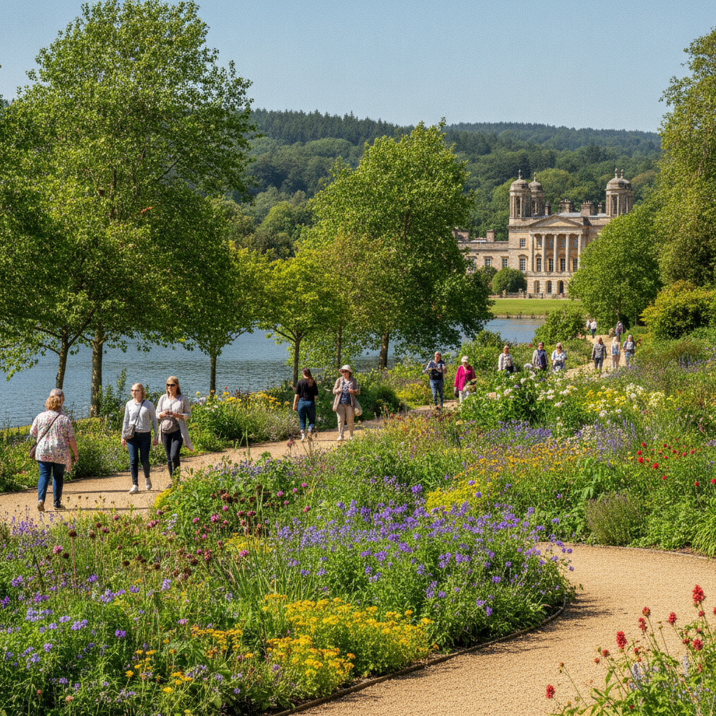 Day Trip to Trentham Gardens from Burton upon Trent