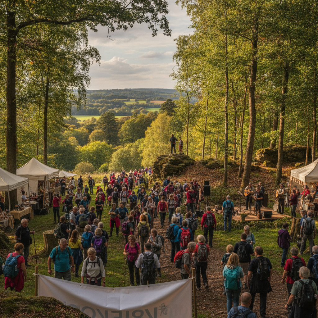 Guide to the National Forest Walking Festival from Burton