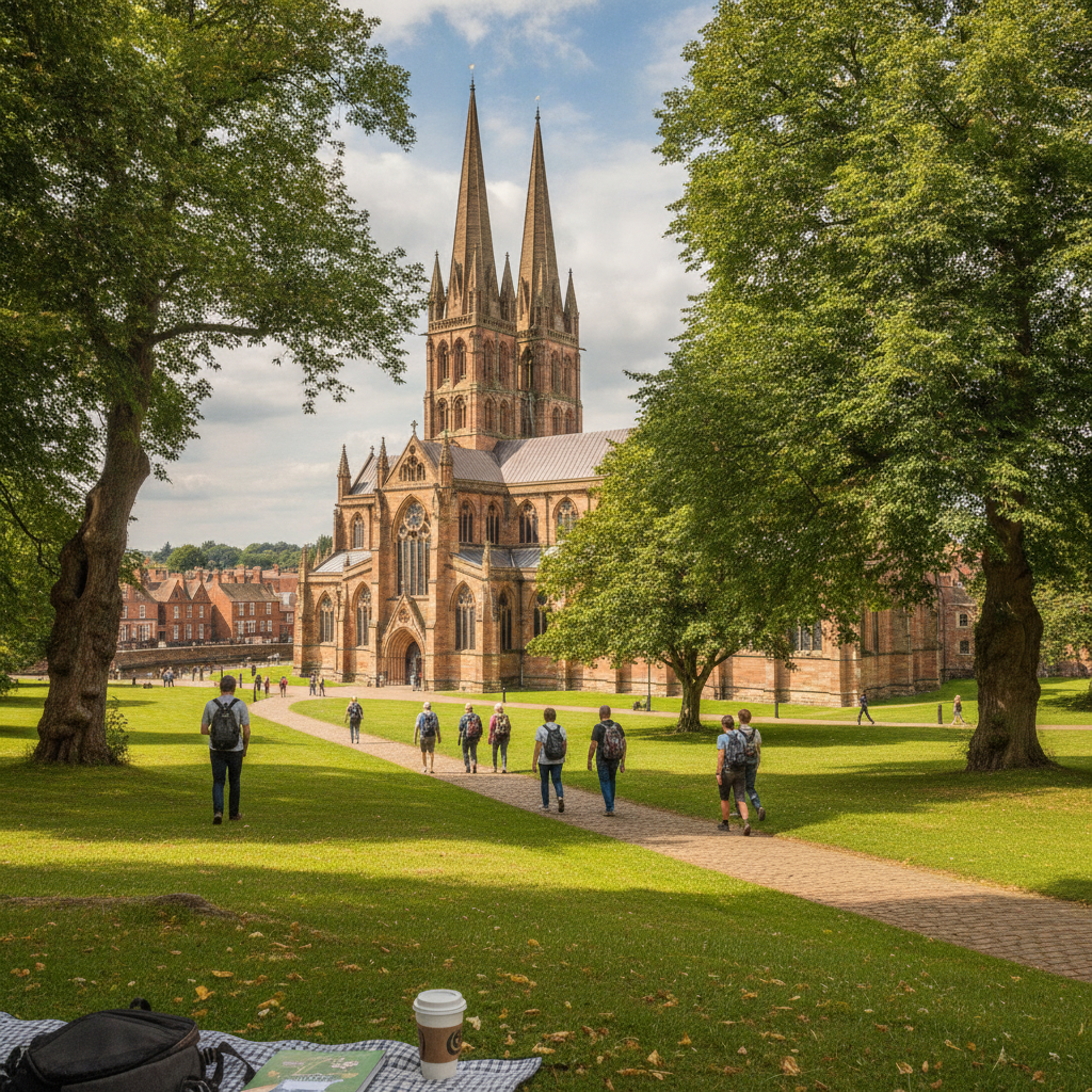 Lichfield Cathedral Day Trip from Burton upon Trent