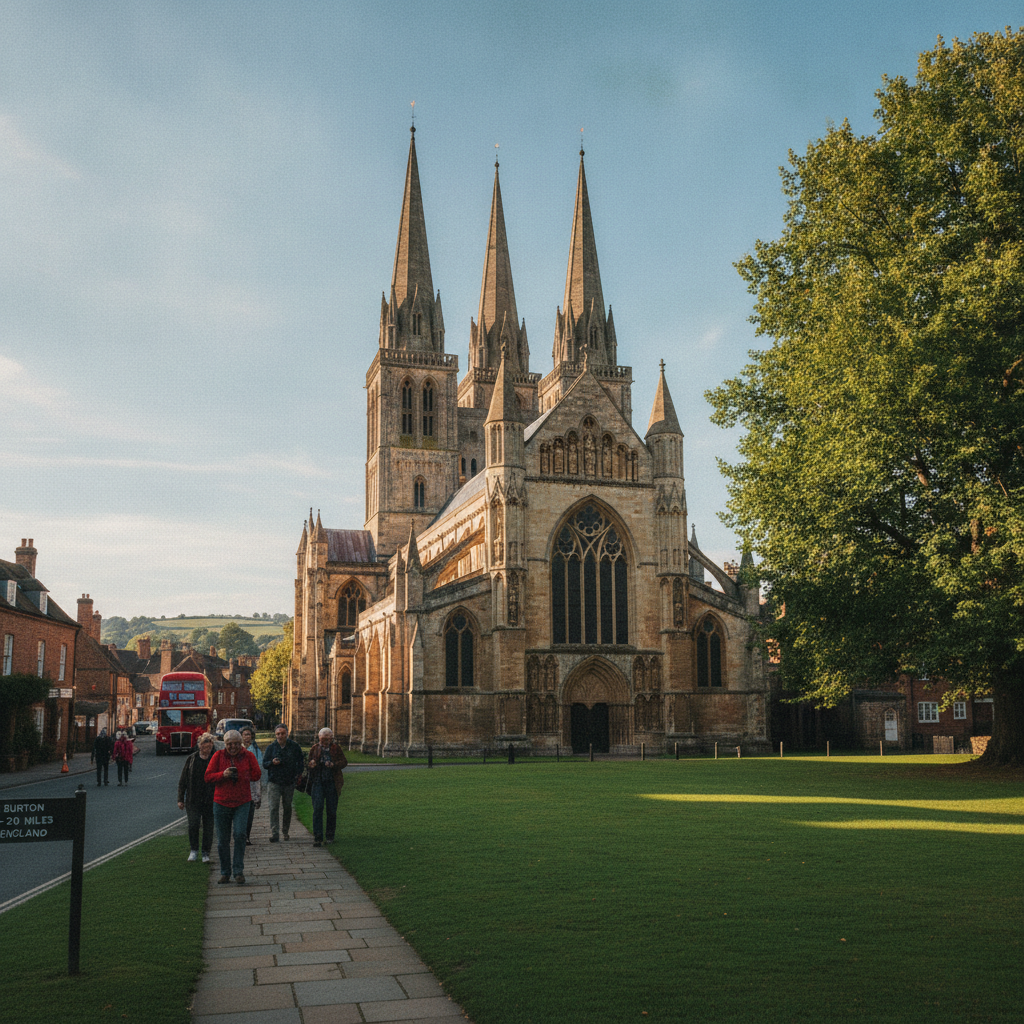 Lichfield Cathedral Day Trip from Burton upon Trent