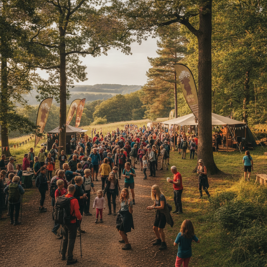 National Forest Walking Festival: Guide & Burton Base