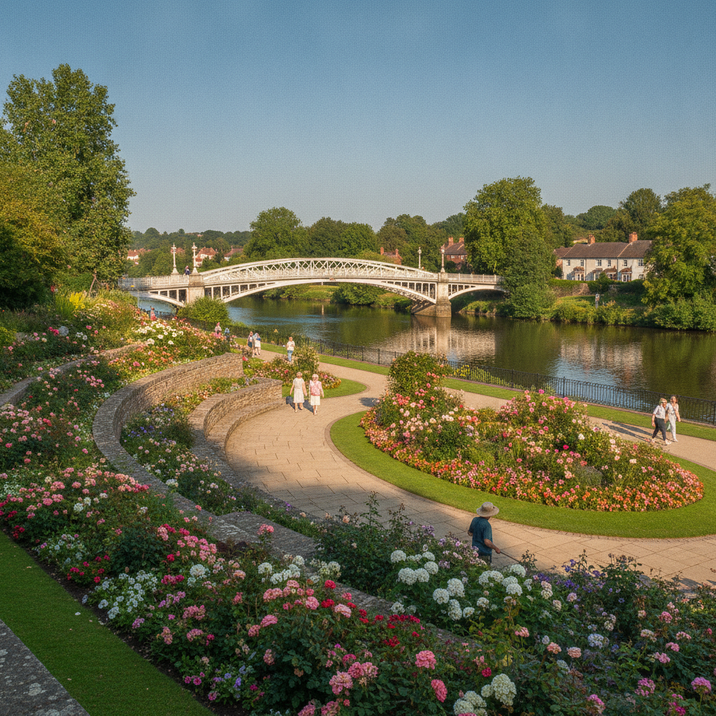 Stapenhill Gardens in Burton upon Trent: Visitor Guide