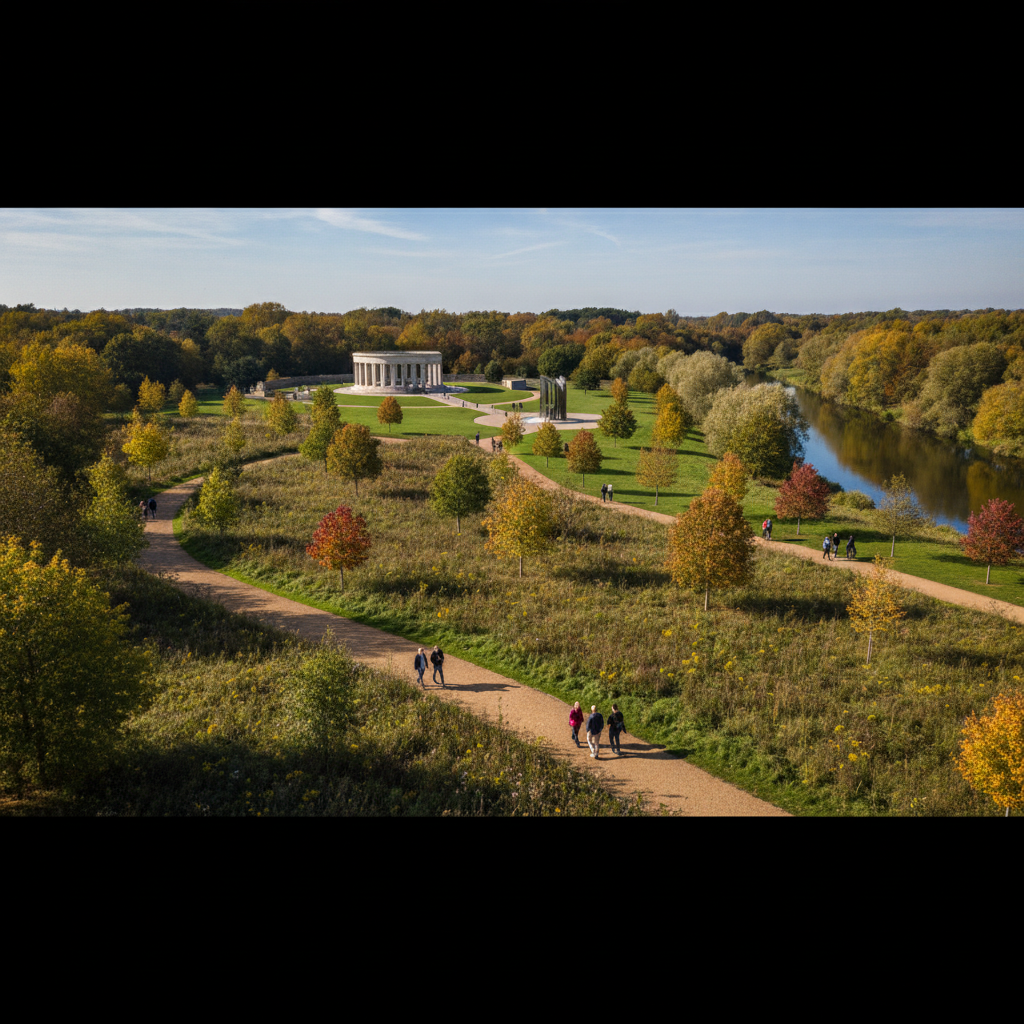Visiting the National Memorial Arboretum from Burton