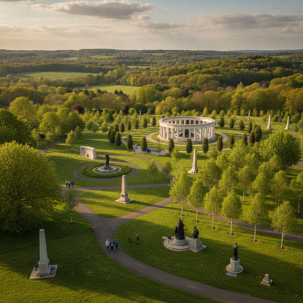 Visiting the National Memorial Arboretum from Burton