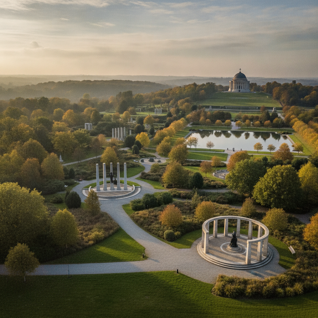 Visiting the National Memorial Arboretum from Burton